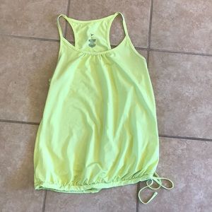 Bright Yellow/Green Workout Tank